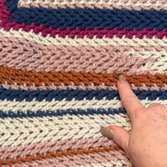 Altar'd State Multicolor Striped Sweater size Small - Picture 10 of 13